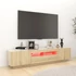 Kép 4/10 - Sonoma tölgy színű TV-szekrény LED-lámpákkal 180 x 35 x 40 cm