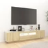 Kép 5/10 - Sonoma tölgy színű TV-szekrény LED-lámpákkal 180 x 35 x 40 cm