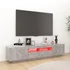 Kép 4/10 - Betonszürke TV-szekrény LED-lámpákkal 180 x 35 x 40 cm