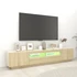 Kép 5/11 - Sonoma tölgy színű TV-szekrény LED-lámpákkal 200 x 35 x 40 cm