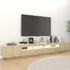 Kép 3/10 - Sonoma tölgy színű TV-szekrény LED-lámpákkal 260 x 35 x 40 cm