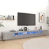 Kép 1/11 - Betonszürke TV-szekrény LED-lámpákkal 300 x 35 x 40 cm