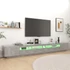 Kép 5/11 - Betonszürke TV-szekrény LED-lámpákkal 300 x 35 x 40 cm