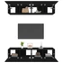 Kép 5/11 - 4 db fekete szerelt fa TV-szekrény 80 x 30 x 30 cm