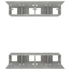 Kép 6/11 - 4 db betonszürke szerelt fa fali TV-szekrény 80 x 30 x 30 cm