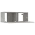 Kép 9/11 - 4 db betonszürke szerelt fa fali TV-szekrény 80 x 30 x 30 cm