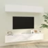 Kép 1/8 - 4 db fehér fali TV-szekrény 100 x 30 x 30 cm