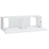 Kép 7/8 - 4 db fehér fali TV-szekrény 100 x 30 x 30 cm