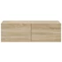 Kép 5/8 - 4 db sonoma tölgy színű fali TV-szekrény 100 x 30 x 30 cm