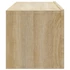 Kép 6/8 - 4 db sonoma tölgy színű fali TV-szekrény 100 x 30 x 30 cm