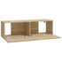 Kép 7/8 - 4 db sonoma tölgy színű fali TV-szekrény 100 x 30 x 30 cm