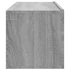 Kép 6/8 - 4 db szürke sonoma színű fali TV-szekrény 100 x 30 x 30 cm