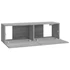 Kép 7/8 - 4 db szürke sonoma színű fali TV-szekrény 100 x 30 x 30 cm