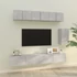 Kép 1/8 - 6 részes betonszürke szerelt fa TV-szekrényszett