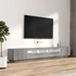 Kép 5/11 - 3 részes szürke sonoma színű fa TV-szekrény szett LED-lámpákkal