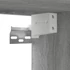 Kép 7/8 - 4 db szürke sonoma színű szerelt fa fali TV-szekrény 60x30x30cm