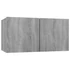 Kép 5/8 - 8 db szürke sonoma színű szerelt fa TV-szekrény 60 x 30 x 30 cm