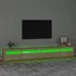 Kép 4/11 - Sonoma tölgy színű TV-szekrény LED-lámpákkal 270x35x40 cm
