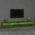 Kép 4/11 - Füstös tölgy színű TV-szekrény LED-világítással 270x35x40 cm