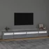Kép 3/11 - Szürke sonoma színű TV-szekrény LED-lámpákkal 270x35x40 cm