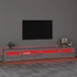Kép 5/11 - Szürke sonoma színű TV-szekrény LED-lámpákkal 270x35x40 cm