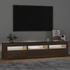 Kép 3/11 - Barna tölgy színű TV-szekrény LED-lámpákkal 180x35x40 cm