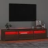 Kép 5/11 - Barna tölgy színű TV-szekrény LED-lámpákkal 180x35x40 cm