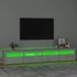 Kép 4/11 - Betonszürke TV-szekrény LED-lámpákkal 240x35x40 cm