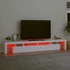 Kép 5/11 - Fehér TV-szekrény LED-lámpákkal 260x36,5x40 cm