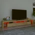 Kép 5/11 - Sonoma tölgy színű TV-szekrény LED-lámpákkal 260x36,5x40 cm