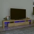 Kép 1/11 - Sonoma tölgy színű TV-szekrény LED-lámpákkal 230x36,5x40 cm