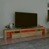 Kép 5/11 - Sonoma tölgy színű TV-szekrény LED-lámpákkal 230x36,5x40 cm