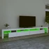 Kép 4/11 - Fehér TV-szekrény LED-lámpákkal 290x36,5x40 cm