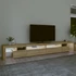 Kép 3/11 - Sonoma tölgy színű TV-szekrény LED-lámpákkal 290x36,5x40 cm