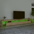 Kép 4/11 - Sonoma tölgy színű TV-szekrény LED-lámpákkal 290x36,5x40 cm