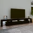 Kép 3/11 - Fekete TV-szekrény LED-világítással 260x36,5x40 cm
