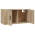 Kép 5/9 - 2 db sonoma tölgy színű fali TV-szekrény 80 x 34,5 x 40 cm