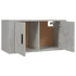 Kép 5/9 - 2 db betonszürke fali TV-szekrény 80 x 34,5 x 40 cm