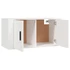 Kép 5/9 - 3 db fehér falra szerelhető TV-szekrény 80 x 34,5 x 40 cm