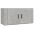 Kép 4/9 - 3 db betonszürke fali TV-szekrény 80 x 34,5 x 40 cm