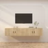 Kép 1/9 - 2 db sonoma tölgy színű fali TV-szekrény 100 x 34,5 x 40 cm