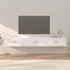 Kép 1/9 - 3 db fehér falra szerelhető TV-szekrény 100 x 34,5 x 40 cm