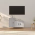 Kép 1/11 - 2 részes szürke sonoma színű szerelt fa TV-szekrényszett