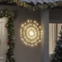 Kép 1/10 - 2 db karácsonyi meleg fehér csillagfény 140 db LED 17 cm