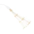 Kép 6/10 - 2 db karácsonyi meleg fehér csillagfény 140 db LED 17 cm