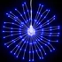 Kép 4/10 - 2 db karácsonyi kék csillagfény 140 db LED 17 cm