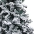 Kép 4/7 - Zöld PVC műkarácsonyfa hóval 240 cm