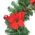 Kép 5/6 - Zöld PVC karácsonyi koszorú LED-ekkel 60 cm
