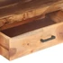 Kép 6/11 - Tömör fa TV-szekrény mézszínű felülettel 120 x 35 x 45 cm