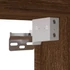 Kép 11/11 - 6 darab barna tölgyszínű szerelt fa TV-bútor LED-del